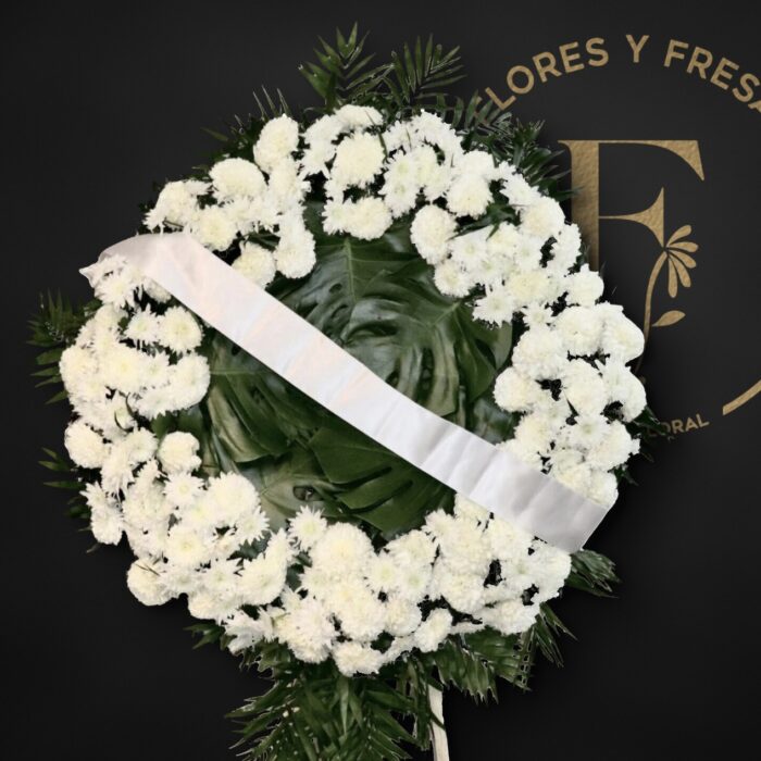 CORONA FÚNEBRE CLASICA